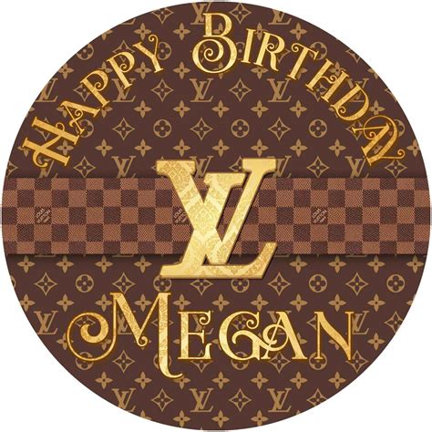 lv cupcake toppers|louis vuitton cake wrap.